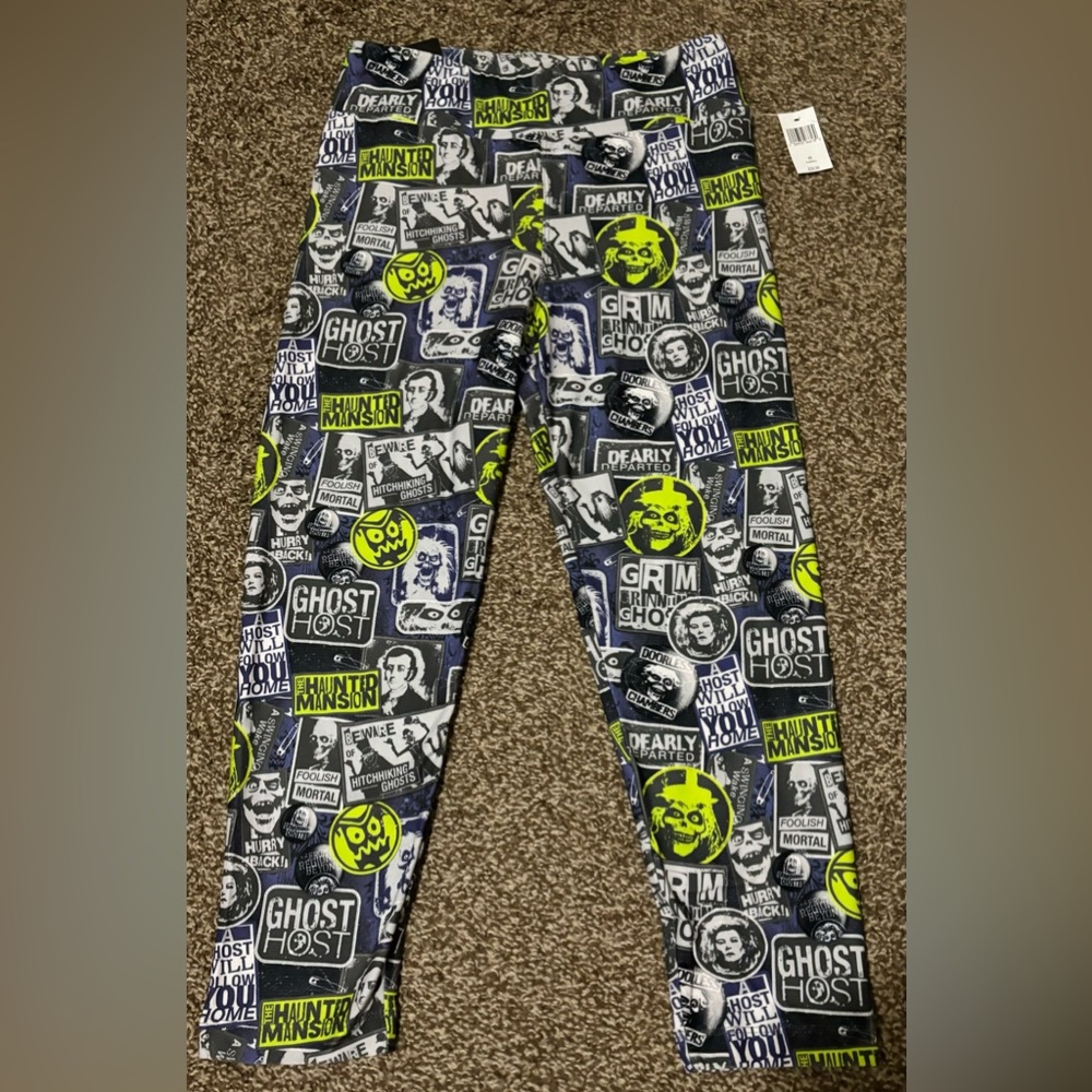 Disney Haunted Mansion leggings. NWT